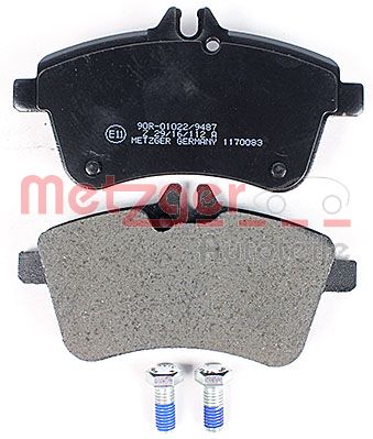 METZGER 1170083 GREENPARTS Bremsbelagsatz, Scheibenbremse